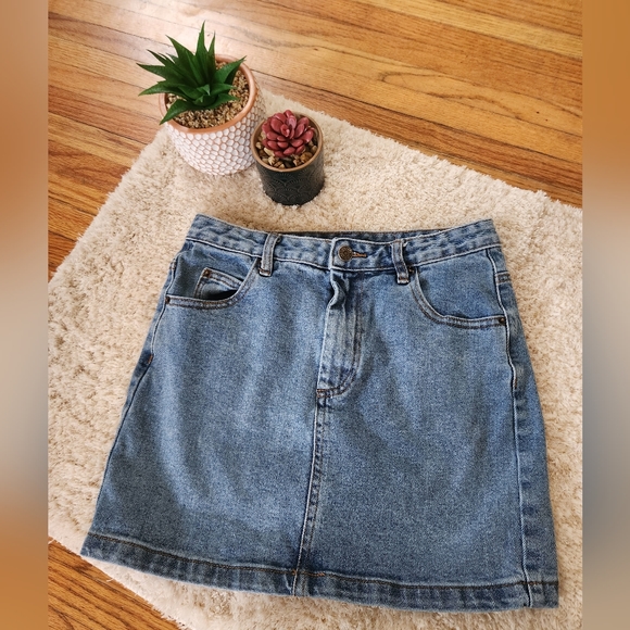 Glassons Skirts Denim Skirt Size 8 By Glassons Poshmark